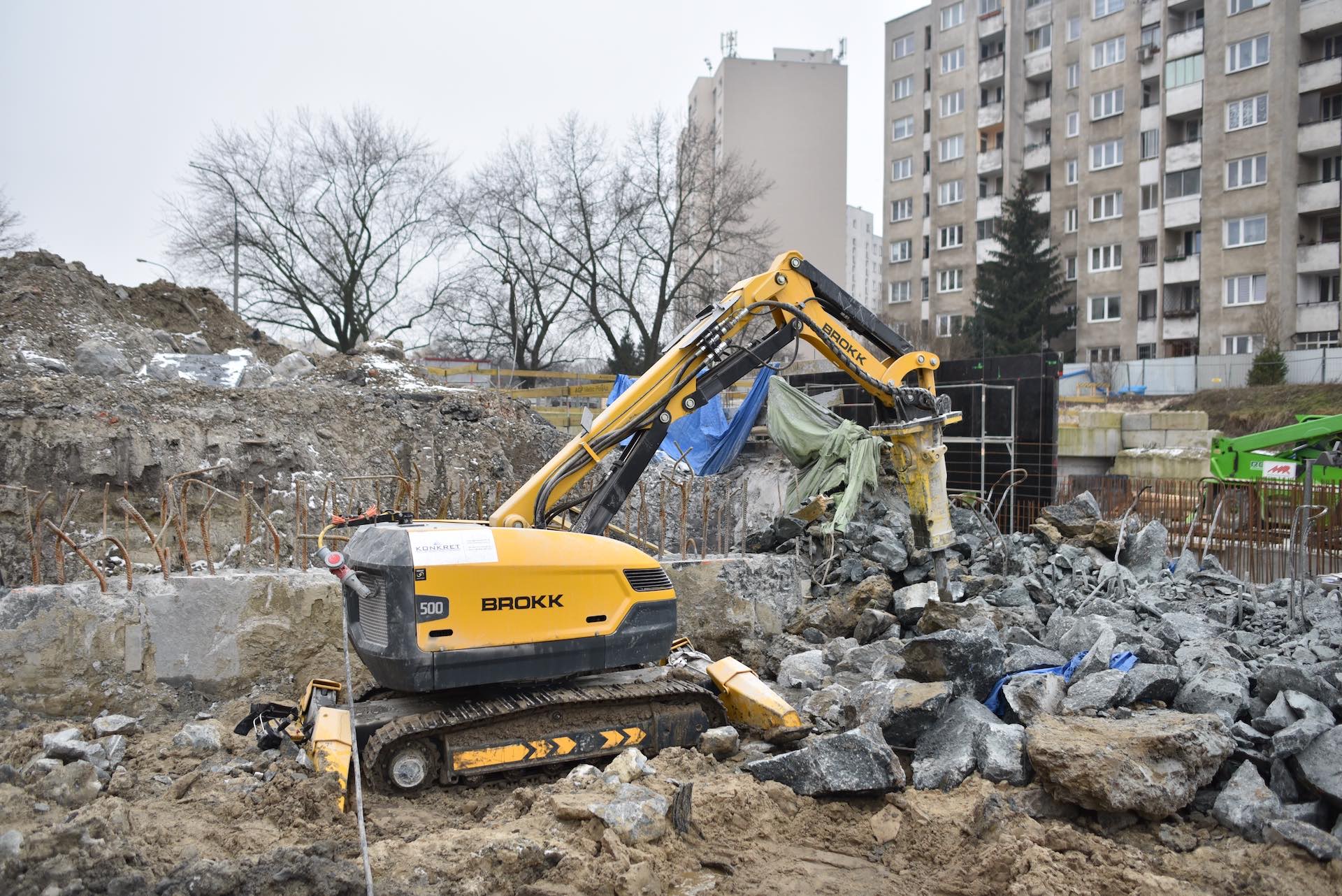 Roboty wyburzeniowe BROKK i HUSQUARNA